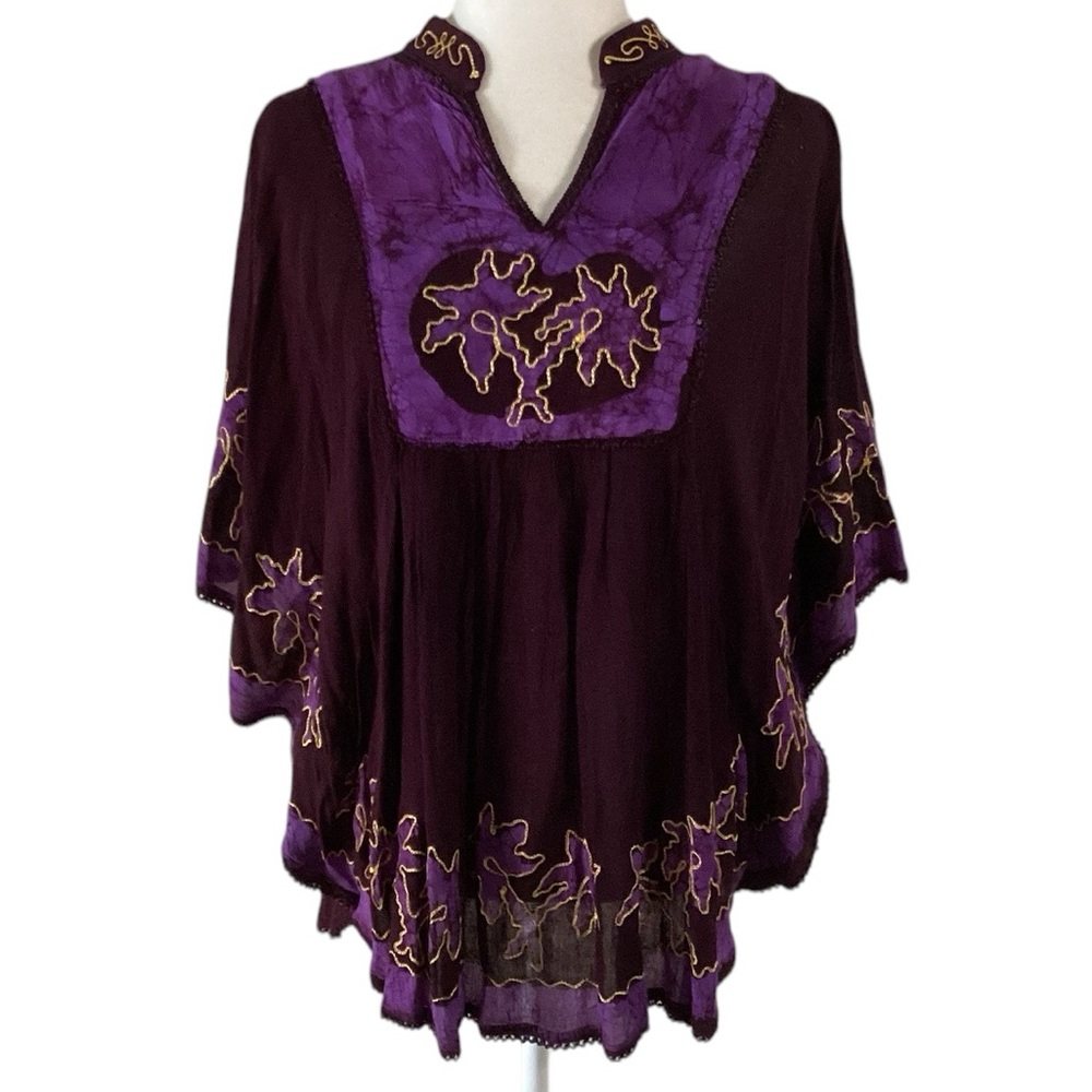 Advance Apparels Pullover Poncho Bohemian Indian